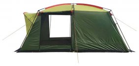 MimirOutDoor Палатка туристическая MirCamping 1006-4, большая 4 местная палатка с тамбуром для отдыха на природе