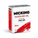 Micking Моторное масло Micking Gasoline Oil MG1 5W-50, 4 л