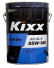 Kixx Трансмиссионное масло Kixx Geartec GL-5 85W-140, 20 л