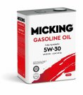 Micking Моторное масло Micking Gasoline Oil MG1 5W-30, 4 л