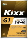 Kixx Моторное масло Kixx G1 A3/B4 5W-40, 4 л