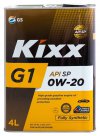 Kixx Моторное масло Kixx G1 SP 0W-20, 4 л