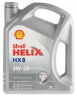 Shell Моторное масло SHELL Helix HX8 Synthetic 5W-30, 4 л