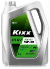 Kixx Моторное масло Kixx D1 RV 5W-30 C3, 5 л