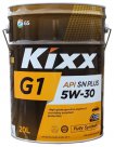 Kixx Моторное масло Kixx G1 SN Plus 5W-30, 20 л